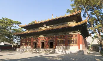 Pule-Tempel, Zongyin-Halle, Südwestansicht
