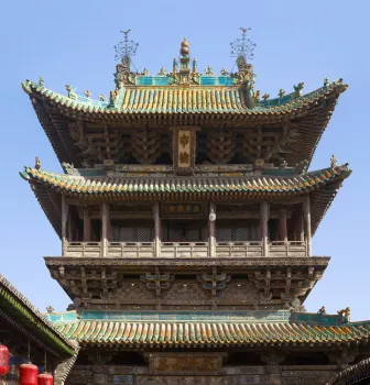 Stadtturm von Pingyao, Detailansicht (Südansicht)