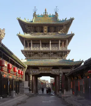 Stadtturm von Pingyao, Südansicht