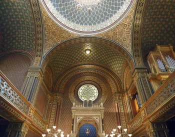 Spanische Synagoge, Innenraum