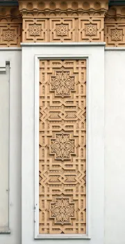Spanische Synagoge, Ornamente der Fassade