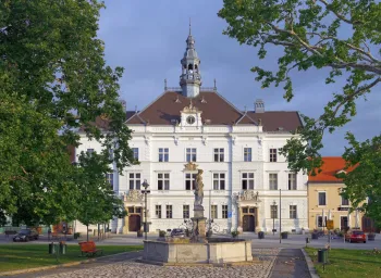 Rathaus Feldsberg (Valtice), am Freiheitsplatz