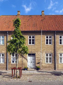 Haus Lindegade Nr. 19, Detail der Fassade