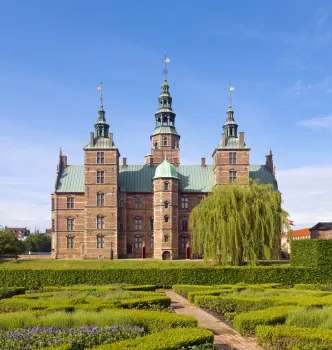 Schloss Rosenborg, Nordostansicht