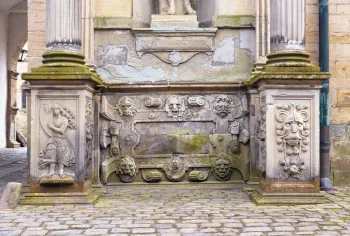 Schloss Kronborg, Detail des Hauptportals