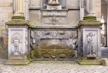 Schloss Kronborg, Detail des Hauptportals