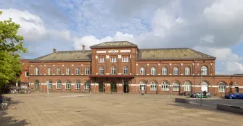 Bahnhof von Kolding, Westansicht