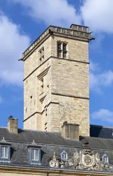 Palast der Herzöge von Burgund, Turm Philipps des Guten, Südwestansicht