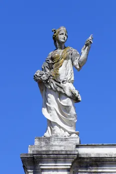 Place Stanislas, Here-Triumphbogen (Arc Héré), Ceres-Statue