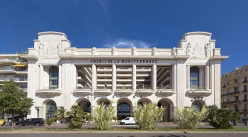 Palais de la Méditerranée, Hauptfassade