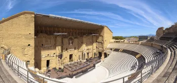 Römisches Theater von Orange, Sicht von Südwesten