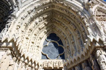 Kathedrale von Reims, Archivolte des rechten Hauptportals