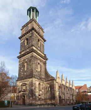 Aegidienkirche, Südwestansicht