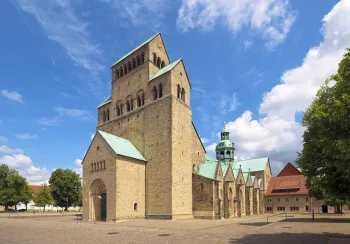 Mariendom zu Hildesheim, Südwestansicht