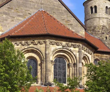 Michaeliskirche, Detail des Westchors