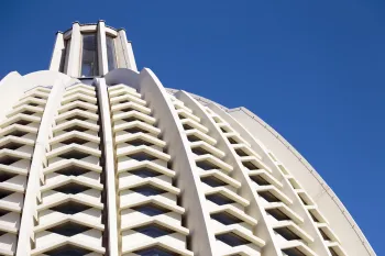 Haus der Andacht von Europa, Detailansicht der Kuppel