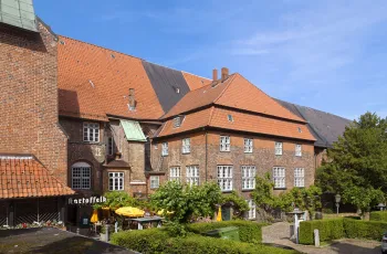 Heiligen-Geist-Hospital, hinterer Gebäudeteil (Südwestansicht)