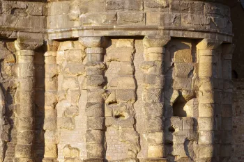 Porta Nigra, Detail der nördlichen Fassade