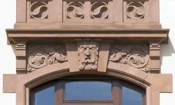 Villa Kanzeleck, Detail der Fassade