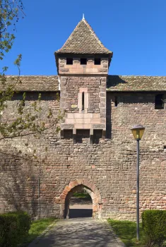 Stadtbefestigung Worms, Fischerpforte (Ostansicht)