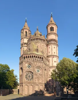 Worms Cathedral, west elevation