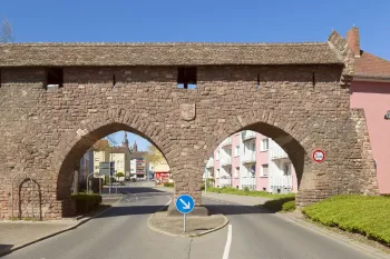 Stadtbefestigung Worms, Durchlass Herzogenstraße (Ostansicht)