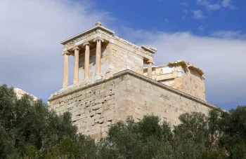 Tempel der Athena Nike, Südwestansicht