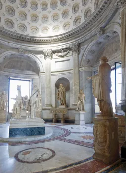 Vatikanische Museen, Pius-Klementinisches Museum, Saal des Zweigespanns