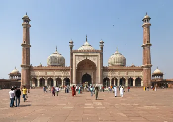 Jama Masjid von Delhi, Gebetshalle, Ostansicht