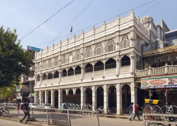 Mahavira Bhawan, Südost­ansicht