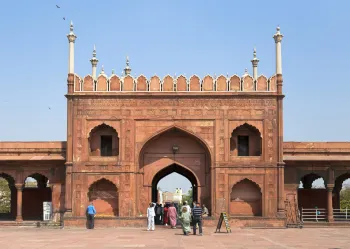 Jama Masjid von Delhi, nördliches Tor