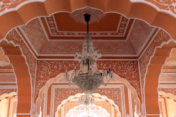 Stadtpalast von Jaipur, Diwan-I-Khas, Detail