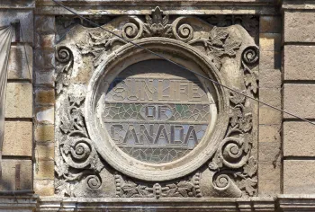 Canada-Gebäude, Detail der Fassade