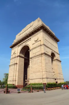 India Gate, Südwestansicht