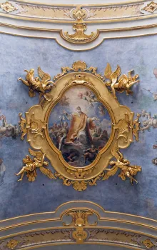 Kirche Santa Maria sopra Minerva, Detail der Decke