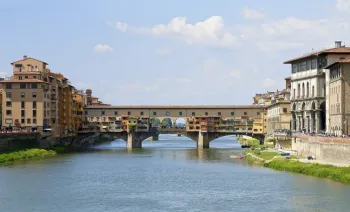 Alte Brücke (Ponte Vecchio), Ostansicht