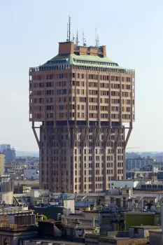 Velasca Turm, Nordansicht