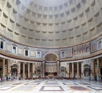 Pantheon, Innenraum