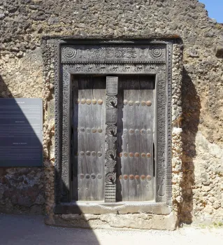 Fort Jesus, omanische Tür