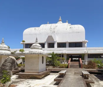 Komplex der Shree Hindu Union Mombasa, Hindu-Tempel-Zentrum, Nordansicht