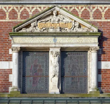 Rijksmuseum, Fenster der nordöstlichen Fassade