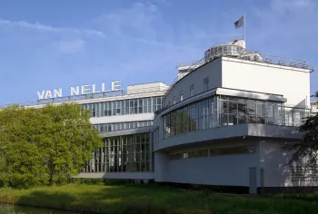 Van-Nelle-Fabrik, Direktorengebäude (Südostansicht)