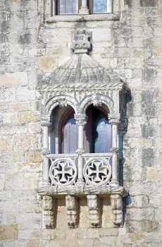 Turm von Belem, Balkon der Ostseite