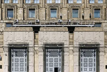 Gebäude des russischen Außenministeriums, Details der Hauptportale