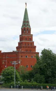 Moskauer Kreml, Borowizki-Turm, Westansicht
