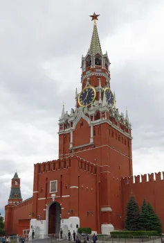 Moskauer Kreml, Erlöserturm, Nordostansicht