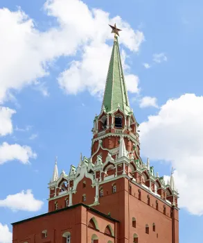 Moskauer Kreml, Dreifaltigkeitsturm, Dach mit Turmhelm
