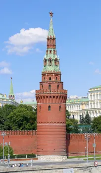 Moskauer Kreml, Wasserzugturm, Südwestansicht