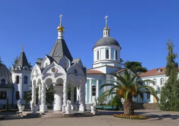 Brunnenkapelle der Ikone der Muttergottes „Lebensbringende Quelle”, Taufkirche der Iberischen Ikone der Gottesmutter