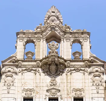 Opernhaus Boston, Detail der Fassade